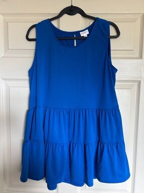 LuLaRoe Woman’s Royal Blue Eliana